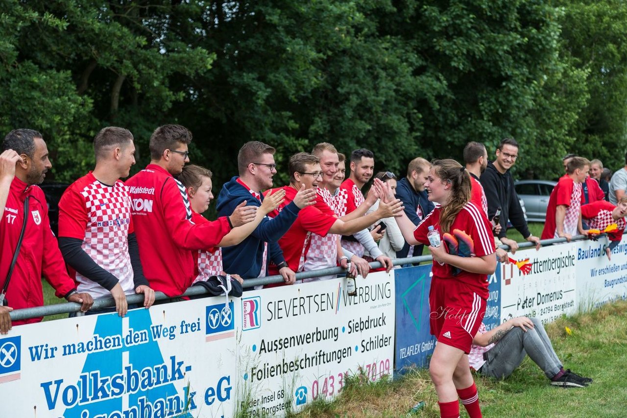 Bild 108 - Aufstiegsspiel SG Borgstedt/Brekendorf - SV Wahlstedt : Ergebnis: 1:4